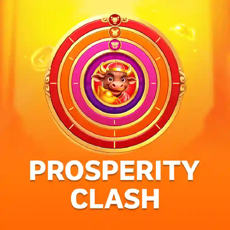 Interfaz de juego Prosperity Clash en Lounge Casino
